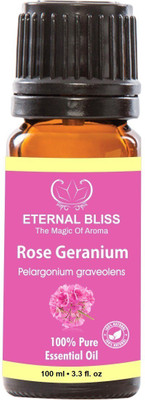 

Eternal Bliss Rose Geranium Essential Oil, 100% Pure, & Undiluted (100ML)(100 ml)