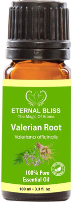 

Eternal Bliss Valerian Root Essential Oil India, 100% Pure, & Undiluted (100ML)(100 ml)