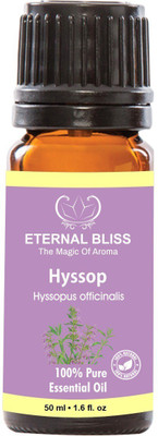 

Eternal Bliss Hyssop Essential Oil, 100% Pure, & Undiluted (50ML)(50 ml)