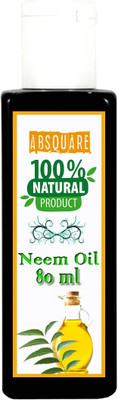 

absquare Natural Neem Hair Oil in Hair oil 80 ml , ( Neem Oil for Hair Fall and Hair Growth ,Hair Fall Treatment )(80 ml)