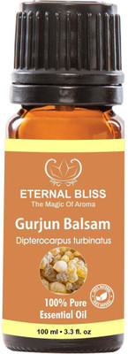 Eternal Bliss Gurjun Balsam Essential Oil, 100% Pure, & Undiluted (100ML)(100 ml)