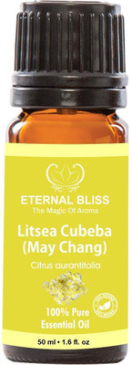 

Eternal Bliss Litsea Cubeba/ May Chang Essential Oil, 100% Pure, & Undiluted (50ML)(50 ml)