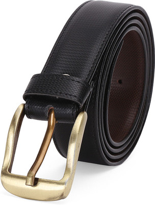 

Elligator Men Formal Black Artificial Leather Belt