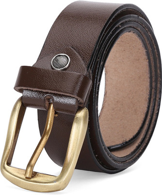 

Elligator Men Formal Brown Genuine Leather Belt
