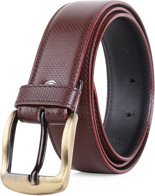 

Elligator Men Casual Brown Artificial Leather Belt