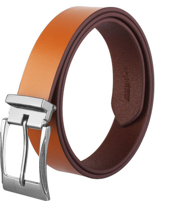 

Spairow Men Formal Tan Genuine Leather Reversible Belt