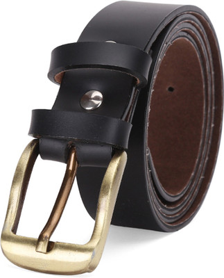 

Elligator Men Formal Black Artificial Leather Belt