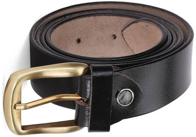 

Besto Men Formal Black Genuine Leather Belt