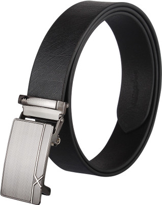 

Spairow Men Casual Black Genuine Leather Reversible Belt