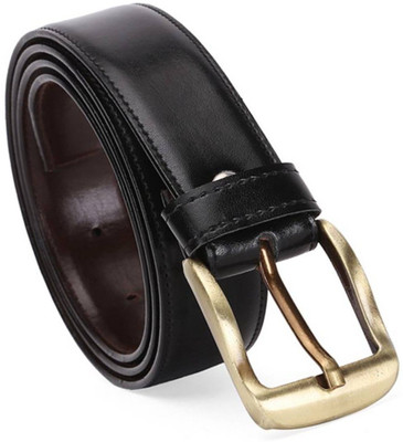 

Cyclone Men Formal Black Genuine Leather Belt