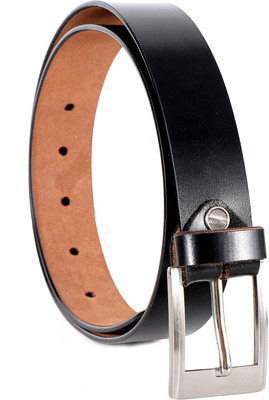 

Addition Men Casual Black Genuine Leather Belt