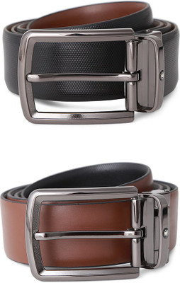 

Allen Solly Men Formal Black, Brown Genuine Leather Belt
