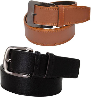 

Cyclone Men Casual Black, Brown Artificial Leather Belt, Multicolor