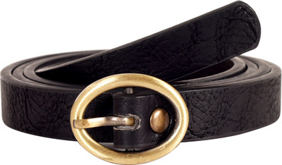 

Lino Perros Women Casual Black Artificial Leather Belt