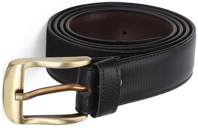 

Besto Men Formal Black Genuine Leather Belt
