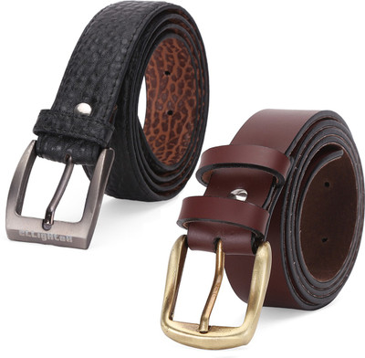 

Elligator Men Casual Black, Brown Artificial Leather Belt