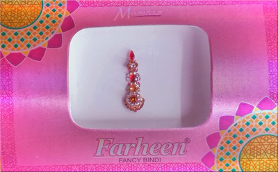 

Farheen MTZ 03 FOREHEAD Red Bindis(FANCY BINDI)