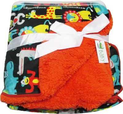 

VBaby Printed  Mink Blanket(Microfiber, Black