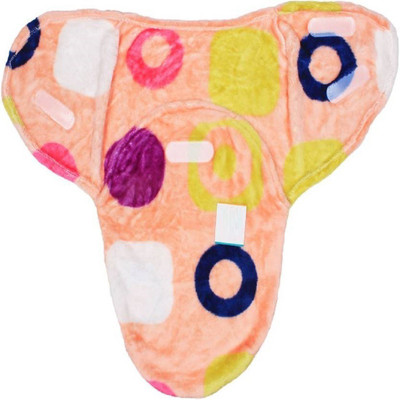 

InEffable Self Design  Crib Baby Blanket(Polyester, Peach