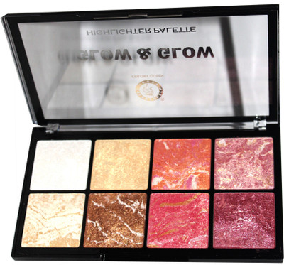 

Colors Queen Professional Serious 8 Shade Glow Glow Kit(multicolor)
