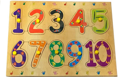 

MOJOPANDA Number Recognition Board Game Board Game