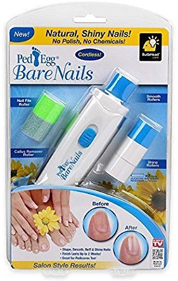 

Ped Egg Bare Nails Electronic Nail Care System - Buff & Shine Nails(0.01 g)