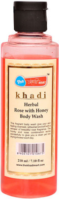 

Khadi Mart Herbal Rose with Honey Body Wash(210 ml)