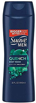 

Suave Quench Men Body Wash, 15 Ounce(443 ml)