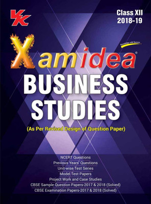 Xam Idea Business Studies Class 12 for 2019 Exam(English, Paperback, VK Global Publications Pvt. Ltd.)