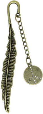 

Tootpado 144 Metal Bookmark(Leaf, Brown)