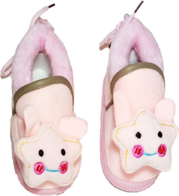 

BABY FIRST STEP Booties(Toe to Heel Length - 12 cm Multicolor)
