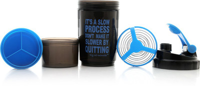 

My 60 Minutes Gym Shaker 500 ml Shaker(Pack of 1, Black)
