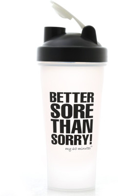 

My 60 Minutes Green Cool Gym Shaker 700 ml Shaker(Pack of 1, Green), White