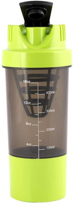 

Galaxy Gifts Store Shake it 500 ml Shaker 500 Shaker(Pack of 1, Green)