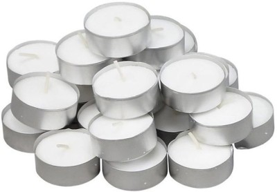 K Kudos Enterprise whitetelightcandles200 Candle(White, Pack of 200)