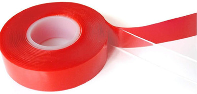 

SYGA Double Sided Handheld Acrylic Dual Adhesive Tape (Manual)(Red)