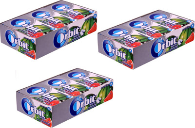 

Orbit Sugar Free Watermelon Chewing Gum(132 g Pack of 3)