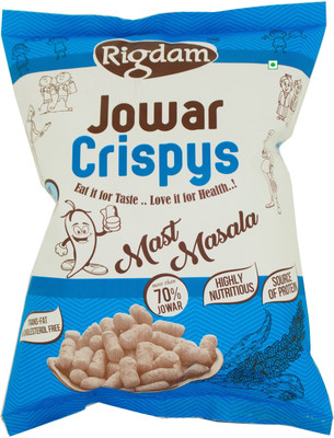 

Rigdam Jowar Roasted Crispys Masala (Pack of 4 - Each 125gm) Chips(500 g)