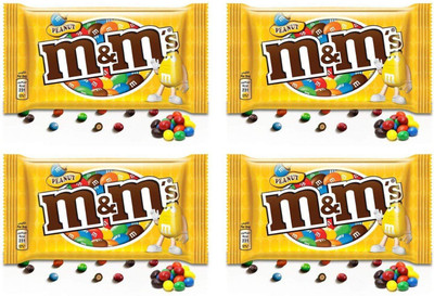 

m&m's Peanut Coated Truffles(Pack of 4, 45 g)