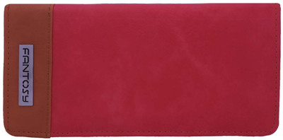 

Fantosy Women Casual Pink Artificial Leather Wallet, Pink and beige