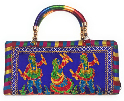

Unique Fashion Casual, Party Blue, Multicolor Clutch