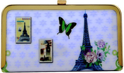 

UTKARS FASHION Casual, Party, Formal Multicolor, Gold Clutch, Gold;multicolor