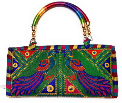 

Unique Fashion Casual, Party Green, Multicolor Clutch