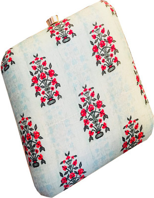 

CRAFTBAZAAR Party Blue Clutch