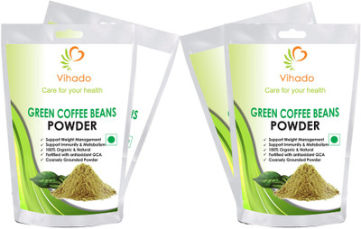 Vihado Organic Green Coffee Beans Powder For Weight Management Instant Coffee Pack Of 4 Instant Coffee 400 G Pack Of 4 Buy At The Price Of 3 596 00 In Flipkart Com Imall Com We know how it is; imall
