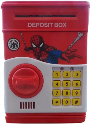 

Kanchan Toys Atm Machine Coin Bank For Kids Coin Bank(Multicolor)