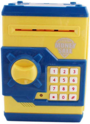 

My Online Retail Money Safe Piggy Password ATM Machine Coin Bank Coin Bank (Multicolor) Coin Bank(Multicolor)