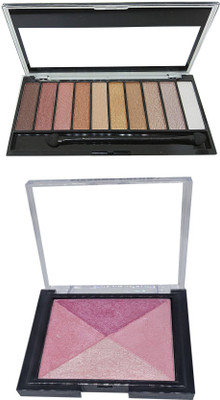

Platinum Baked Blush || Makeup Studio Pro Eyeshadow Palette For Woman(Set of 2)