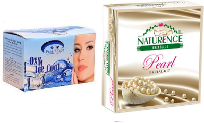 

Pink Root OXY BLEACH 250G WITH NATURENCE PEARL KIT 15G(Set of 2)