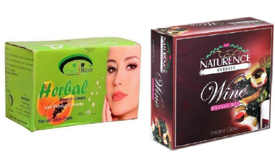 

Pink Root HERBAL BLEACH 250G WITH NATURENCE WINE KIT 15G(Set of 2)